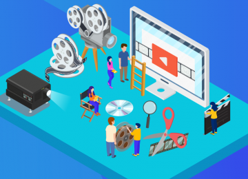 Animation of Digital marketing